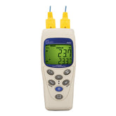 2 Channel Thermocouple Thermometer - Type K/J