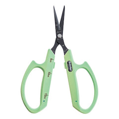 Saboten Fluorine Coated Angled Blade Trimming Scissors Green (PT-2)