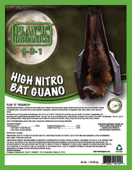 Plan "B" ORGANICS High Nitrogen Bat Guano 8-3-1