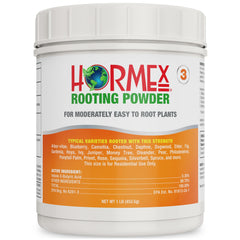 Hormex Rooting Powder #3 (0.30 IBA) - Rooting Hormone for Common Home & Garden Plant Cuttings