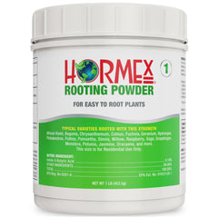 Hormex Rooting Powder #1 (0.10 IBA) - Rooting Hormone for Delicate Houseplants, Garden Herbs & Succulent Cuttings