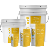 RAW B-Vitamin | 1% Vitamin B1 + 9% Magnesium | Water-Soluble Plant Supplement