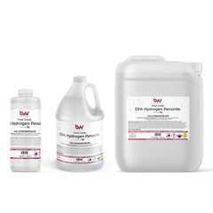 BVV™ 35% Food Grade Hydrogen Peroxide H2O2 (Food Grade) - 15 Gallons