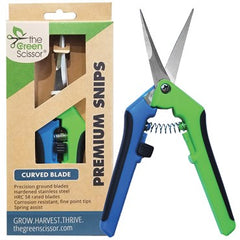 The Green Scissor® Premium Snips - 8in L - 3in Curved Blades - Uncoated