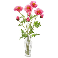26” Poppy Artificial Arrangement