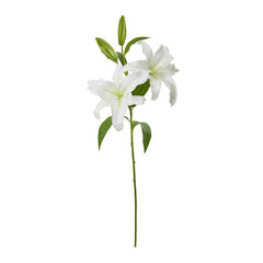 31” Rubrum Lily Artificial Flower (Set of 3)