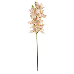 38” Cymbidium Orchid Artificial Flower (Set of 3)