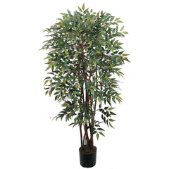 4' Smilax Silk Tree