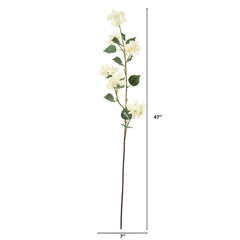 47” Bougainvillea Artificial Flower (Set of 4)