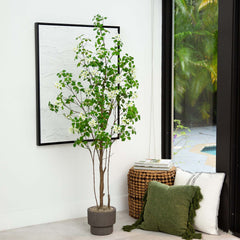6’ Artificial Dogwood Tree