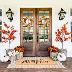 6’ Autumn Oak Artificial Fall Tree