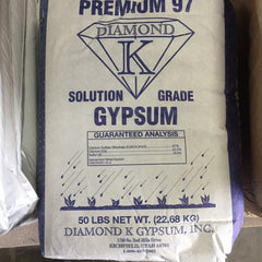 50# Diamond K Gypsum – Soluble Powder (Organic)