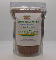 Flax Seeds 2 oz Organic Whole Seeds Rich in Omega-3 ALA Linum usitatissimum