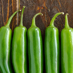 Serrano Pepper Seeds - 23,000 Scoville - Mexican Verde Green - Perfect for 2025 Planting - Capsicum annuum