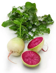 Watermelon Radish Seeds - 200+ NON GMO Organic Heirloom - Fresh Seeds for Planting - Raphanus sativus