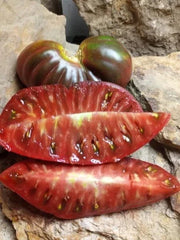 Black Brandywine Tomato Seeds - 120+ Heirloom Organic NON-GMO - Lycopersicon lycopersicum