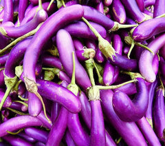 Eggplant Seeds for Planting | 250 Long Purple Eggplant Seeds | Solanum melongena | Garden Vegetable Seeds