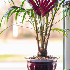 Red Crownshaft Palm Seeds - 5 Pack, Areca Vestiaria, Exotic Indoor/Outdoor Plant Seeds
