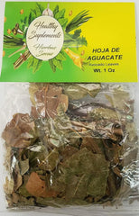 Hojas de Aguacate 1 Oz - Dried Avocado Leaves for Cooking and Herbal Use - Persea americana