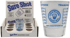 Mini Measure Shot Glass "Sure Shot"