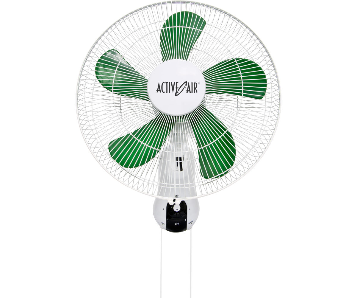 16" Wall Mount Oscillating Fan - All U Need Garden Supply