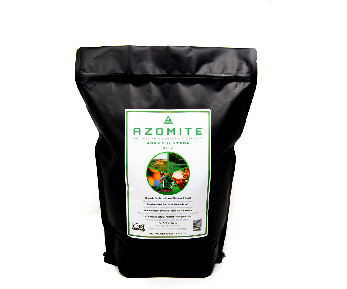 Azomite Pelletized Trace Minerals, 10 lbs - All U Need Garden Supply