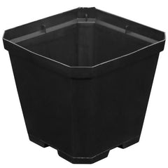 Black Plastic Pot 4 in x 4 in x 3.5 in