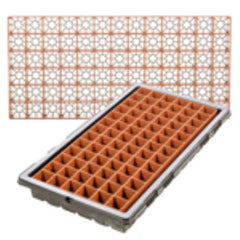Super Sprouter 78 Cell Stonewool Tray- 1.5 In Square