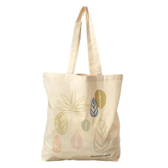 Pastel Leaves Tote Bag