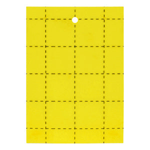 GROW1 Sticky Card Traps Yellow 3" x 5" (100 Pack)