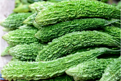 15pcs Bitter Melon Seeds - Fast-Growing Heirloom Bitter Gourd for Home Garden - Green Skin Edible Vegetable Seeds