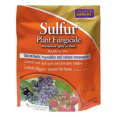 Bonide® Sulfur Plant Fungicide - 4lb - Dual Purpose - Apply as Dust or Add Water for Micronized Solution