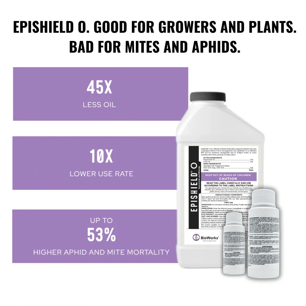 BioWorks Epishield O | 2 fl oz | Botanical Miticide & Insecticide