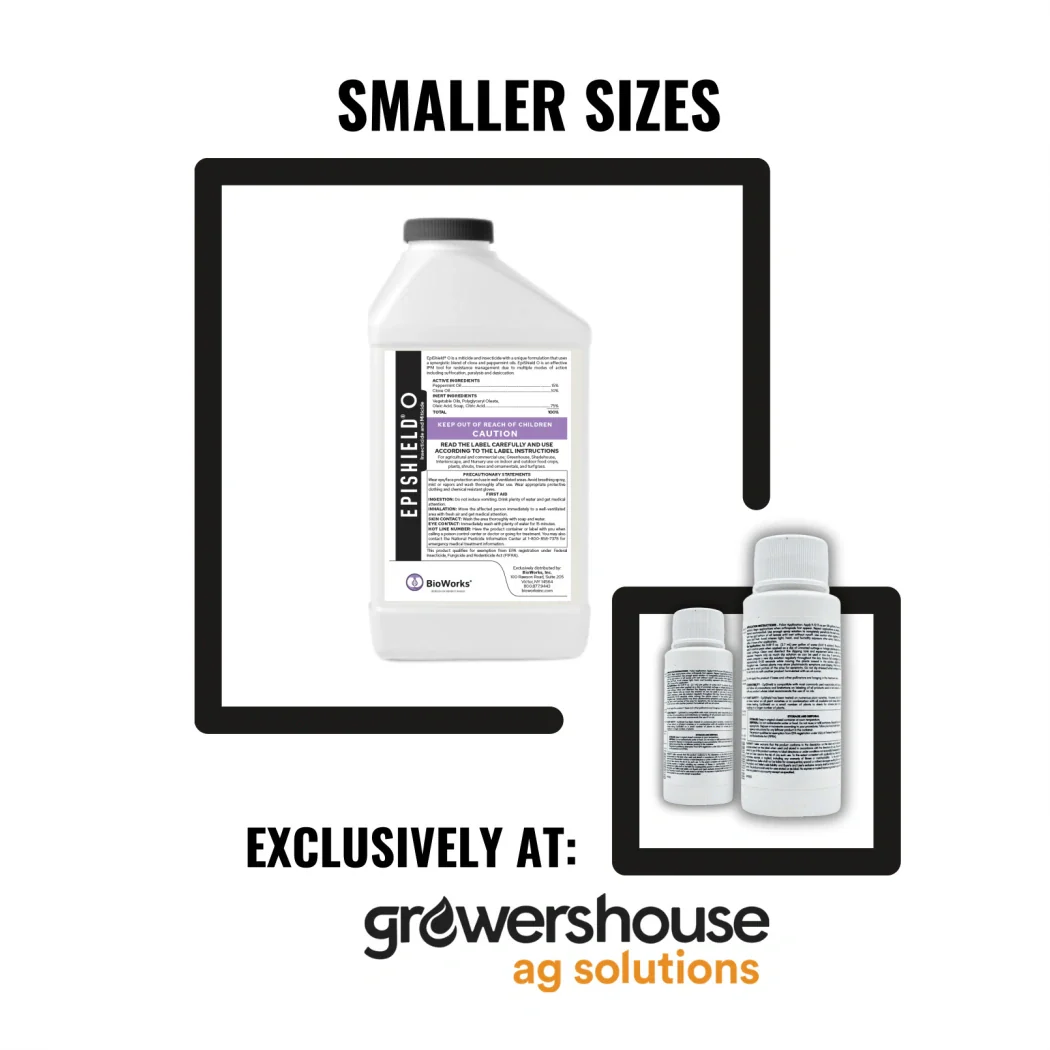 BioWorks Epishield O | 2 fl oz | Botanical Miticide & Insecticide