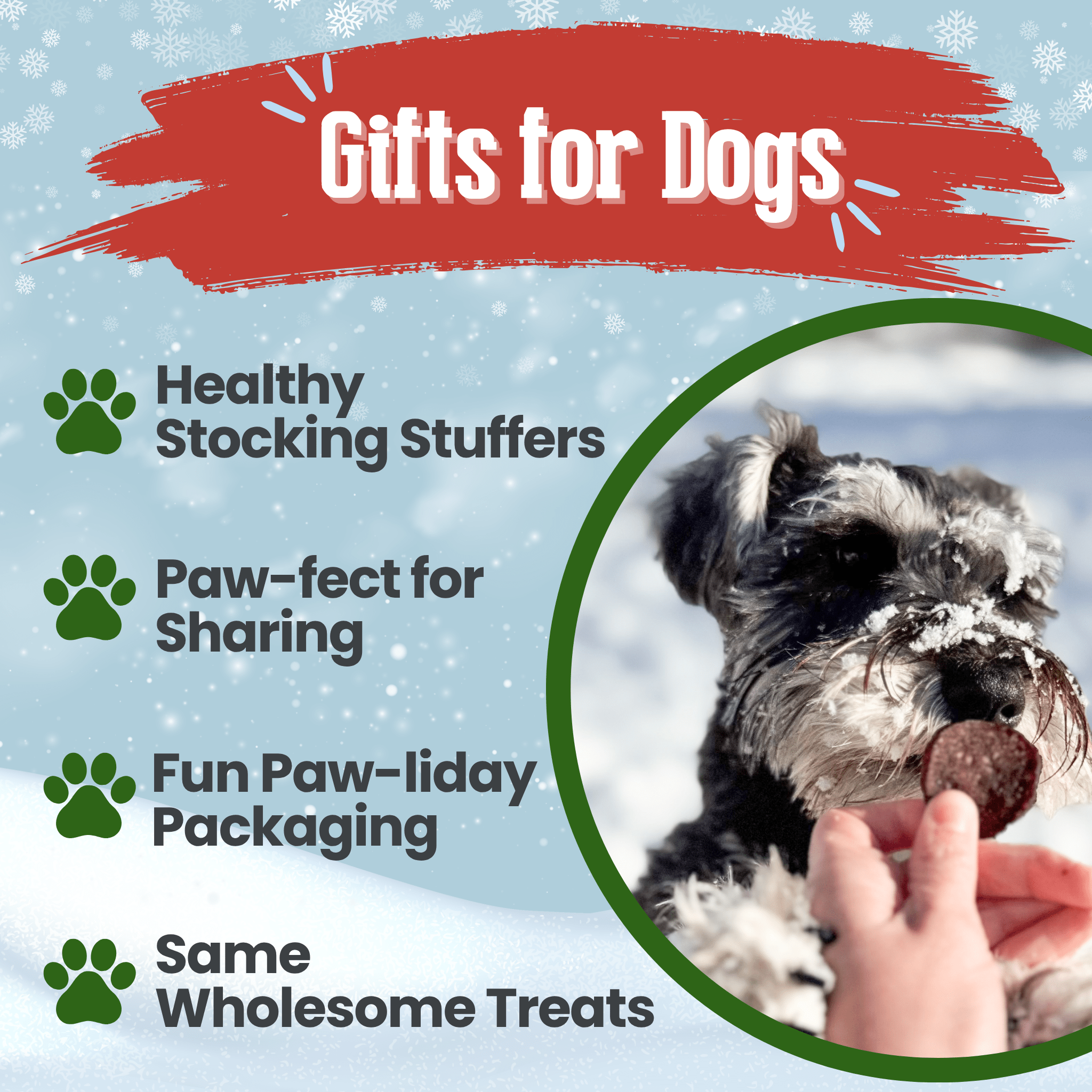 Holiday Chips Dog Treats - Beef & Fish 4oz