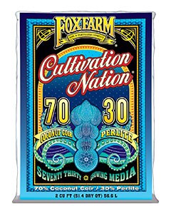 Cultivation Nation 70/30 Coconut Coir & Perlite Soil, 2 cf