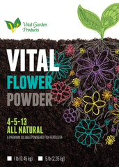 Vital Flower Powder - Soluble Bloom Fertilizer 4-5-13