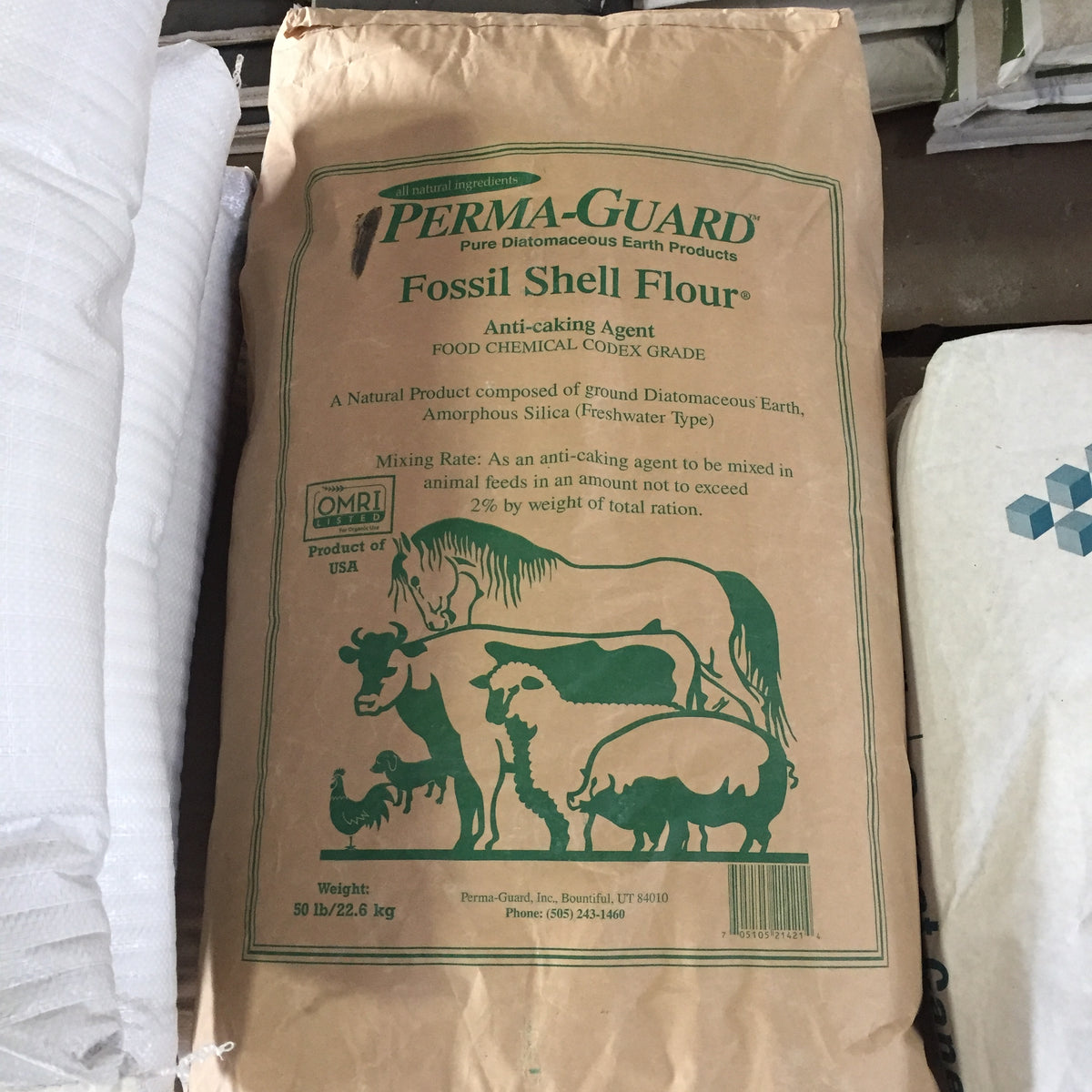 Perma Guard Fossil Shell Flour (Diatomaceous Earth) – Feed Grade (Organic)