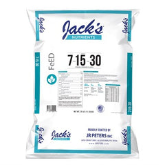 Jacks Nutrients 7-15-30 Finish Fertilizer - 25lb