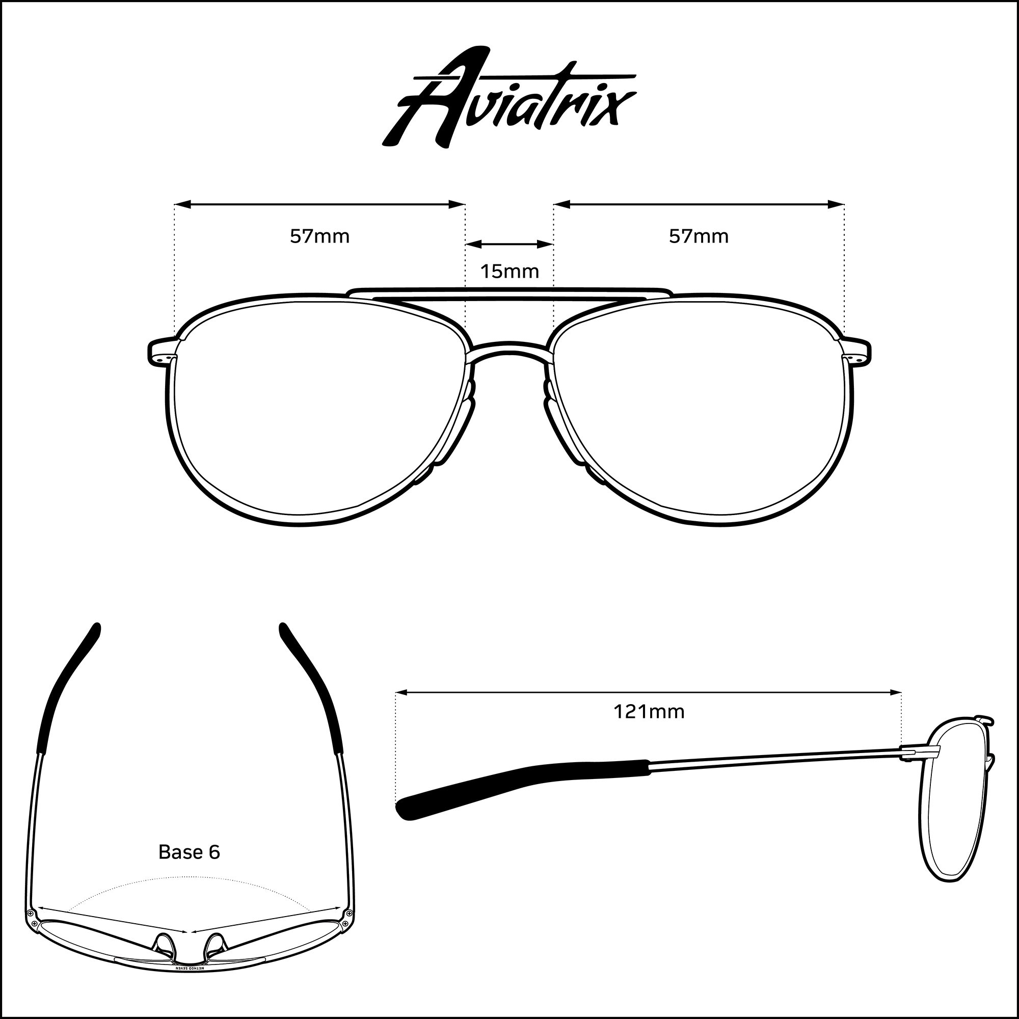 Aviatrix FLT18 | Pilot Sunglasses