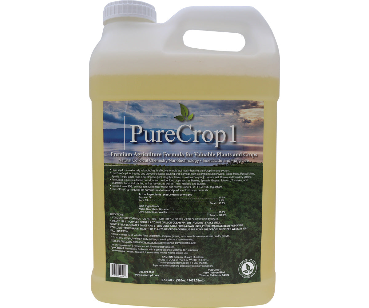 PureCrop 1 Concentrate 275 Gallons  | Plant-Based Plant Protection | Insecticide, Miticide, Fungicide, Biostimulant