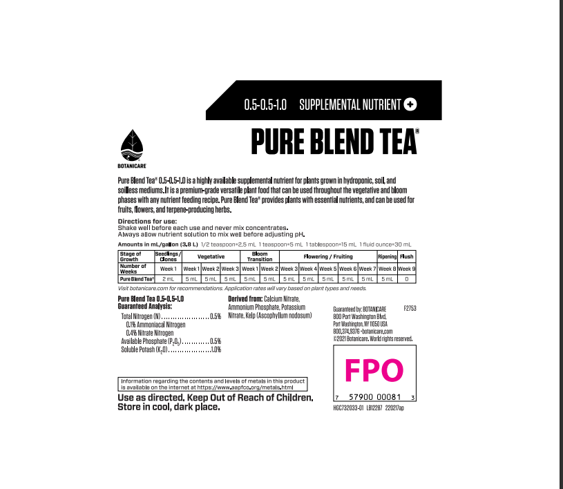 Botanicare® Pure Blend® Tea 0.5 - 0.5 - 1