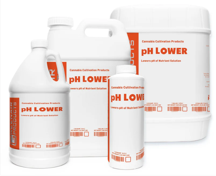 pH LOWER "standard strength"