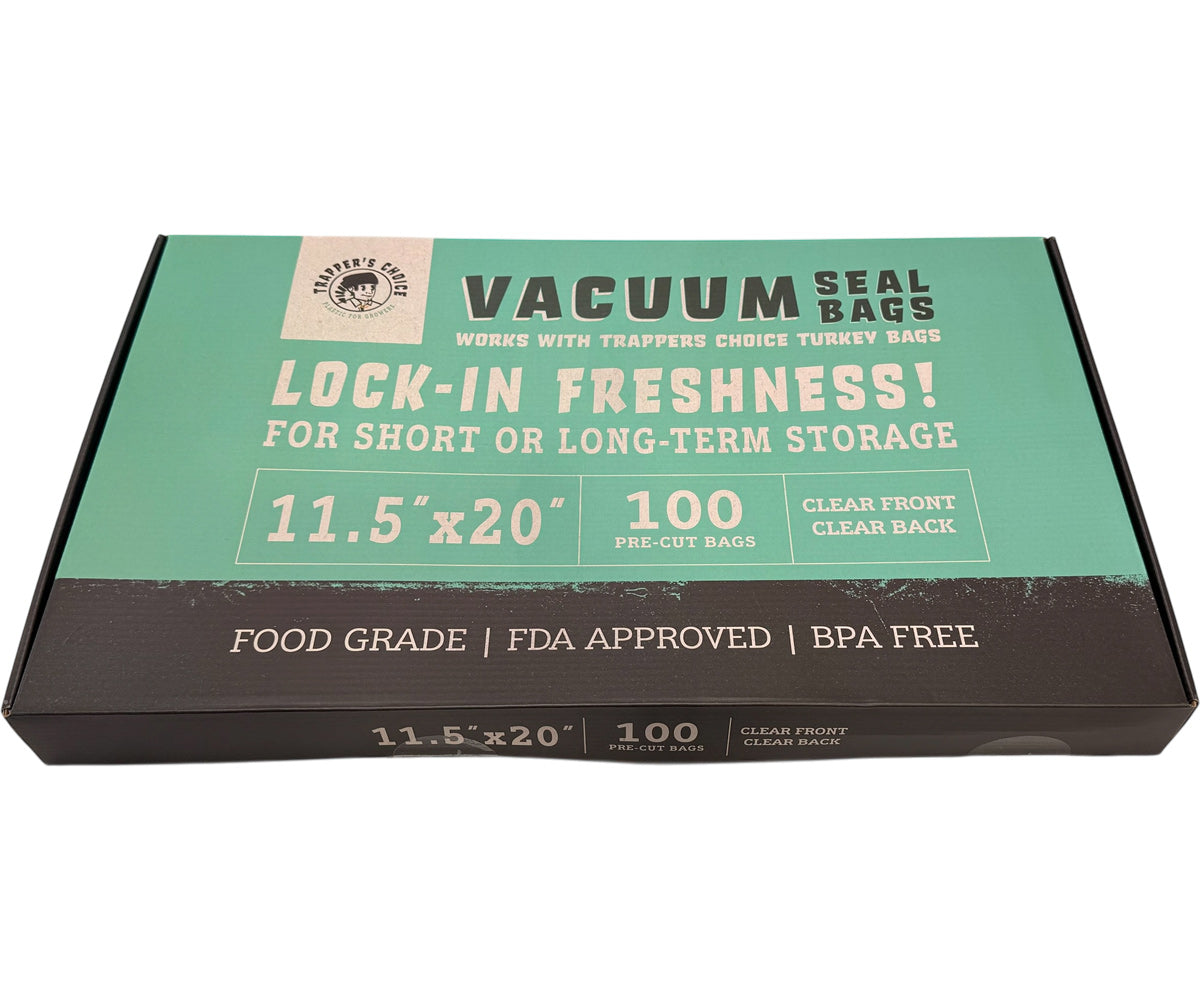 Trapper's Choice Vac Seal Bags 11.5x22 (100 pack)