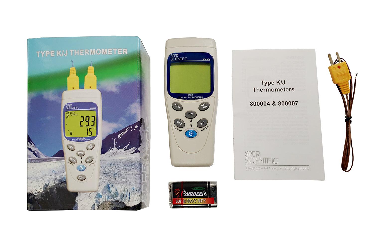 Thermometer Basic Type K/J