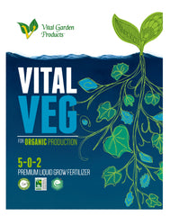 Vital Veg - Plant Based Liquid Grow Fertilizer 5-0-2