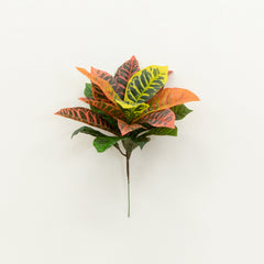 17” Garden Croton Artificial Plant (Real Touch) (Set of 6)
