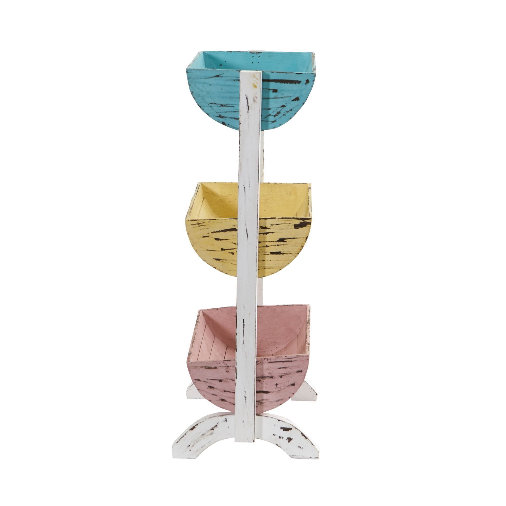 23” Three Shelf Farmhouse Multipurpose Stand/Planter