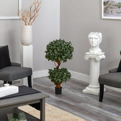 3’ Sweet Bay Double Ball Topiary Artificial Tree