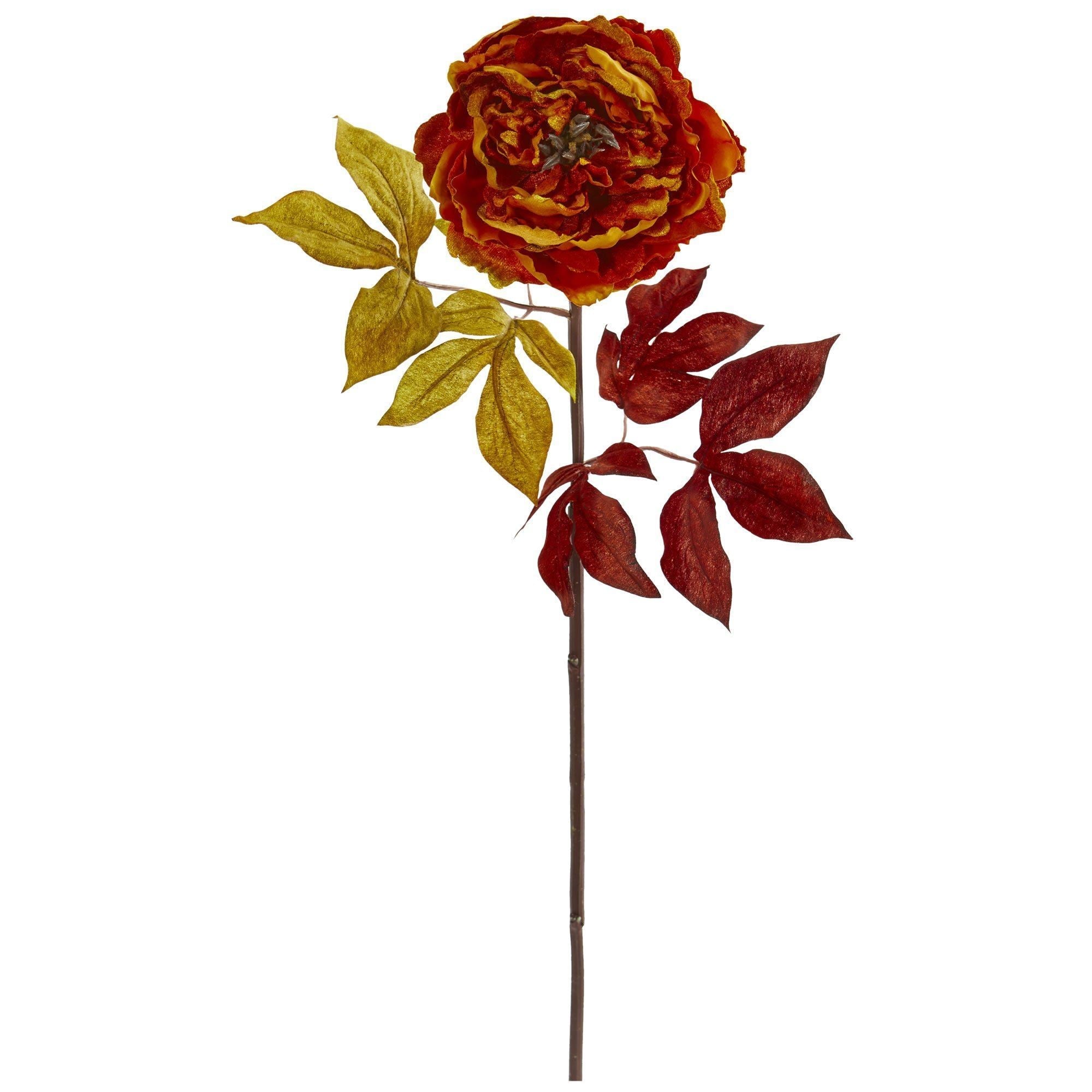 30” Peony Silk Flower (Set of 6)